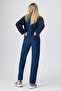 Mary Women's 100% Cotton Jean Jumpsuit - 3
