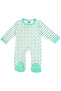 5 piece Sets include Bib, Romper, Mittens, Cap and Sleepsuit, 9-12 Months , Green - 2