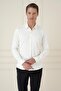 Men's Slim Fit Ecru/Off-White Classic Shirt g 1580 - 2