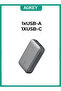 PB-Y57 Spark Mini 20W PD 20,000mAh صغير الحجم، شحن سريع - 3