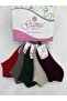5 Pieces Genuine Lamb Wool Complete Towel Thick Winter Women's Thermal Booties