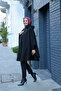 Cachetă Winter Cachetă Poncho negru - 8