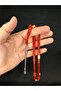 Fire Ambroid Rose Red-White Color Cut Cut 10.5Mmx6Mm T-660 - 2