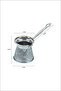 Classic 3-Piece Cast Iron Coffee Pot Set 4,5,6 No Cast Iron Coffee Pot - Compatible with Induction Cookers - 4