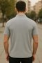 Men's 2 Pack Half Placket Loose Polo Neck T-Shirt - 4