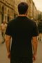 Men's 2 Pack Half Placket Loose Polo Neck T-Shirt - 5