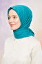 وشاح شيفون أخضر مائي - 3