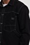 Men's JeanMotion Polo Collar Denim Jacket with Chest Pockets - 4