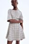 Waisted twill dress - 2