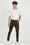 Men's 2 Piece Daily Comfortable Trend Street Fashion Cargo Pocket Trousers Khaki - 2