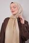 Beige Silk Shawl - 2