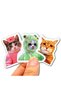10pcs Funny Cat Stickers Cartoon Cute Decals Toy Stationery Guitar Phone Bicycle Laptop - 5