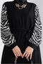 BELLY ZIPPERED CREPE DRESS 20253 - 4