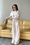 Women's Modal Fabric Double Piped Zipper Set 3122 - 5