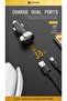 شاحن سيارة CA 869 بمنفذ USB مزدوج - أسود - 7