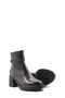 Genuine Leather and Fur Black Women's Classic Boots 757Kza24514 - 3