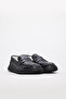 Genuine Leather Black Girls' Casual Shoes 837Xa763 - 4