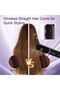 Go Brush Pro 2025 Cordless Hair Straightener Brush (Black) - 6