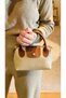 Min Leather Women's Crossbody Bag 24X15 cm - 3