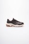 Women's Sneaker Mesh Printed Thick Soled Brown Rivex - 2