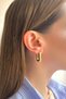Rectangular Filled Earrings - 2