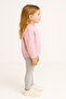 Girls' Bow Corded Fabric Tights - 2