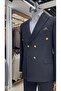GOLD DÜĞMELİ BLAZER CEKET - 3