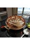 Copper Roasting/Kebab Pan (28cm) Closed Copper Pan Presentation Pan Hair Roasting Presentation Plate Menemen - 2