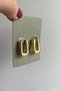 Rectangular Filled Earrings - 3