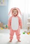 Welsoft Unisex Zippered Plush Winter Baby Sleeping Bag Children's Jumpsuit and Costume Rabbit - 7