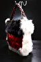 Women's Shoulder Bag. Furry Arm Bag. - 2
