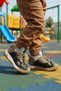 Black-Mink Lightweight Children's Sports Shoes 22675 F