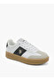 Men Lace-Up Leather Sneakers