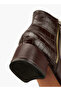 Women Zip Closure Ankle Boots - 6