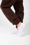 Unisex Children's Brown Trackpants with Elastic at the Legs, 3 Straps, Fleece-Lined in Trackpants - 5