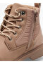 Girls Zipper Ankle Boots - 5