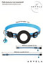 Cat Collar with Airtag Slot Adjustable Silicone Cat Neck Collar with Secure Buckle - 2