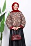 Tan Ethnic Patterned Short Jacket - 3