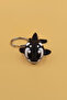 Orca Whale Movable Keychain Bag Ornament Charm (Killer Whale)