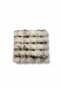 Bubble Rabbit Fur, Warm, Double-Sided, Fluffy Throw Pillow Cover with Hidden Zipper 40X40 - 5