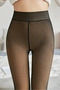 Women's Slimming Skin-Like Elastic Winter Pantyhose with Fleece Lining and Plush Thermal Socks Underwear - 5