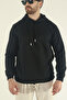 Men's Winter Regular Fit K Hooded Sweatshirt with Cotton Inside - 7