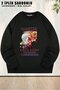 Unisex Wanted Owl Lady the Owl House Perfect Gift Printed Oversized Crew Neck Sweatshirt