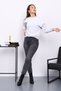 Light Gray Crew Neck Three Thread Sweat - 2