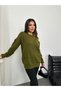 Women's Knit Sweater with Bow Detail - 2