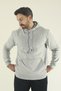 Men's Winter Regular Cotton Inside K Hooded Kangaroo Pocket Sweatshirt - 4