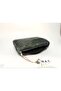 Genuine Leather Khaki Men's Handbag – Front Zipper Pocket and Hand Grip, 15X22 cm - 3