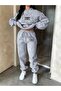 3 Thread Fleece Hoodie Set – Modern and Comfortable Street Style Look - 2