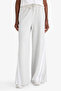 E7719Axgr93 Gray Defactofit Wide Leg Wide Leg Striped Standard Length Athlete Pants - 6
