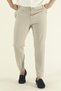 Men's Stretch Fabric Elastic Waist Lace-Up Striped Ankle-Length Side Pocket Jogger Pants - 4